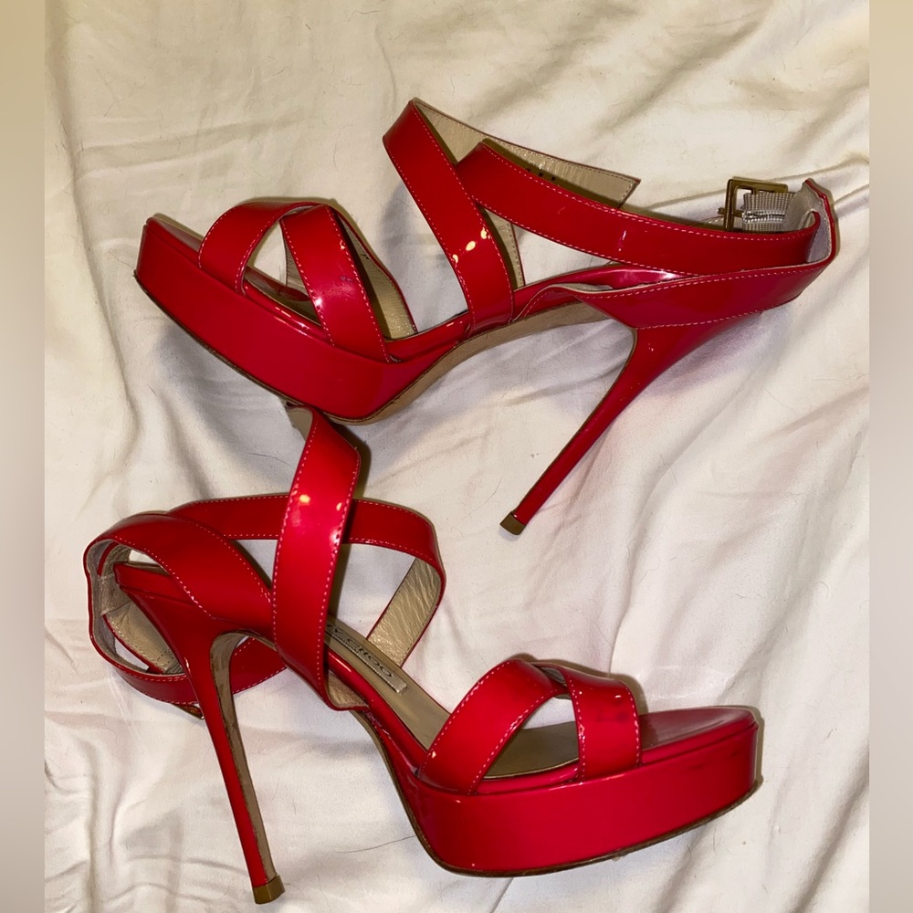 Jimmy Choo pink heels
